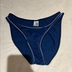 Body Glove Royal Blue Bikini Bottom with White Accent